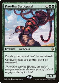Prowling Serpopard - Amonkhet - Magic: The Gathering card