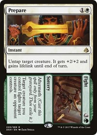 Prepare // Fight - Amonkhet - Magic: The Gathering card