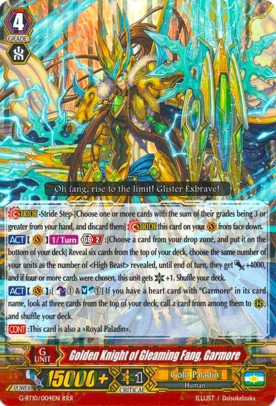 Golden Knight of Gleaming Fang, Garmore