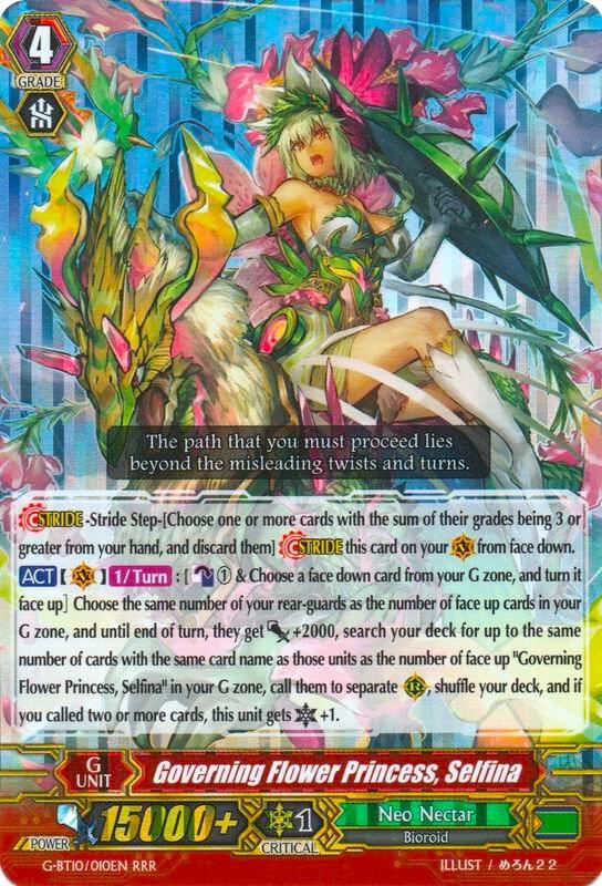 Governing Flower Princess, Selfina