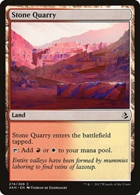 Stone Quarry - Amonkhet - Magic: The Gathering card