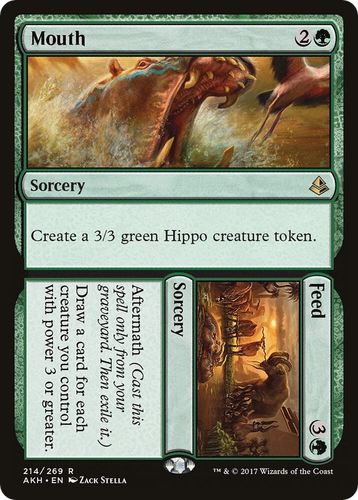 Mouth // Feed - Amonkhet - Magic: The Gathering - TCGplayer.com