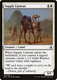 Supply Caravan - Amonkhet - Magic: The Gathering card
