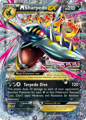 M Sharpedo EX - XY200 - XY Promos - Pokemon - TCGplayer.com