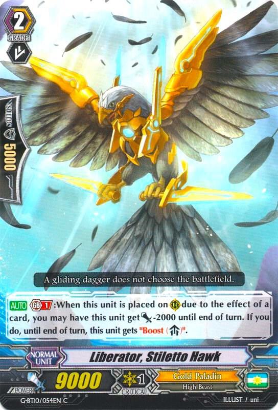 Liberator, Stiletto Hawk