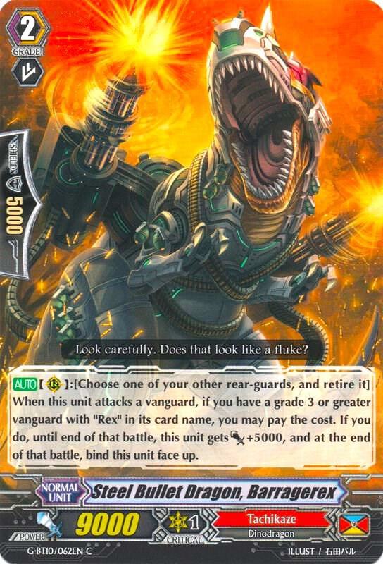 Steel Bullet Dragon, Barragerex