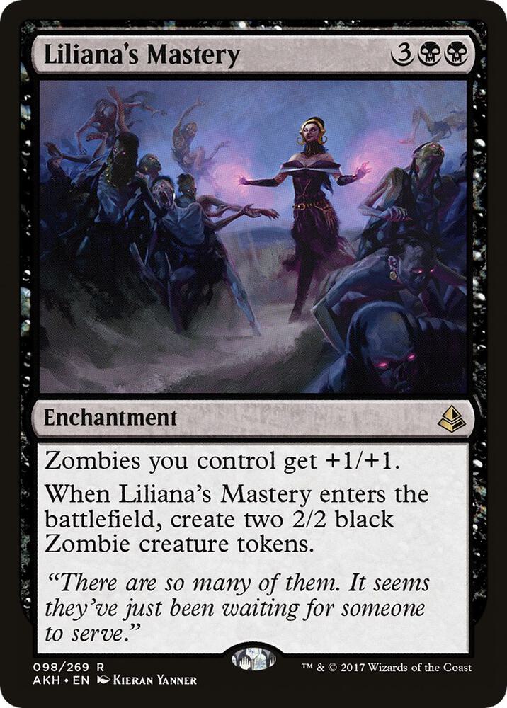 Liliana's Mastery 98 card