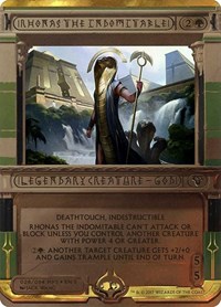 Rhonas the Indomitable (Masterpiece Series: Amonkhet Invocations)
