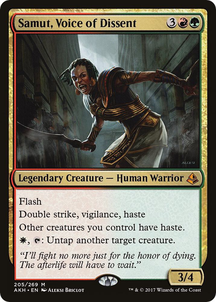 Samut, Voice of Dissent 205 card
