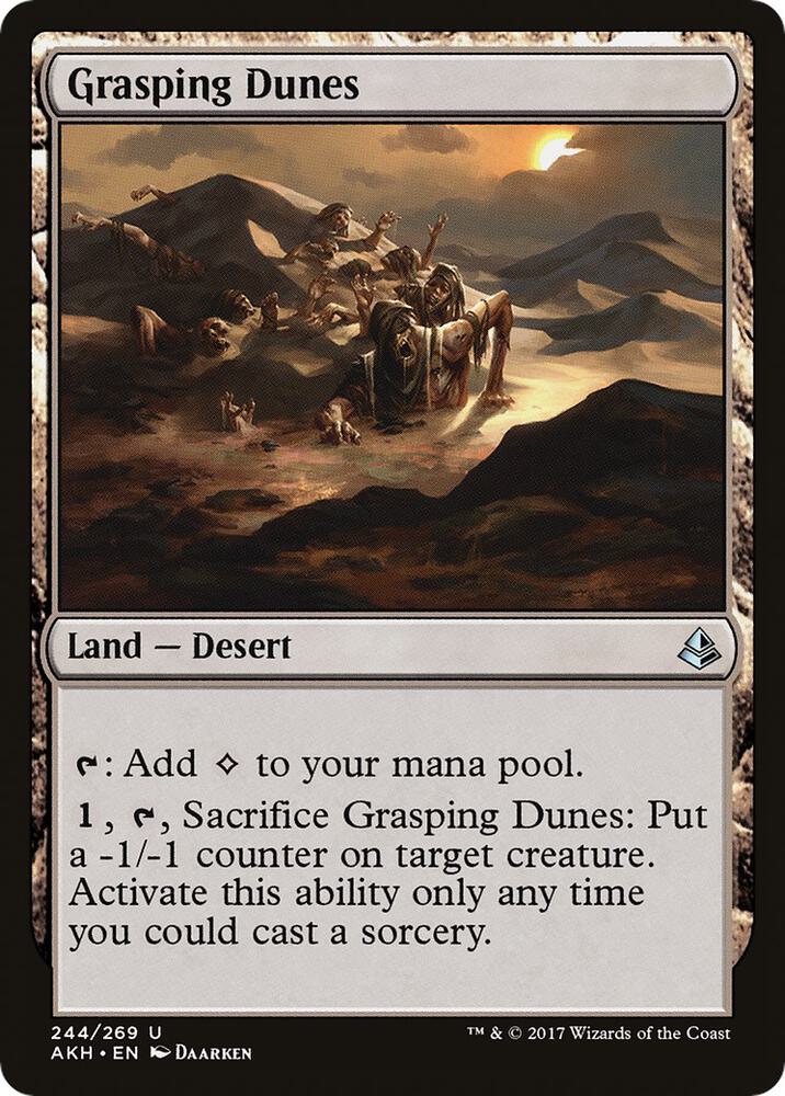 Grasping Dunes 244 card