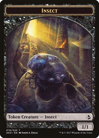 Insect Token - Amonkhet - Magic: The Gathering card