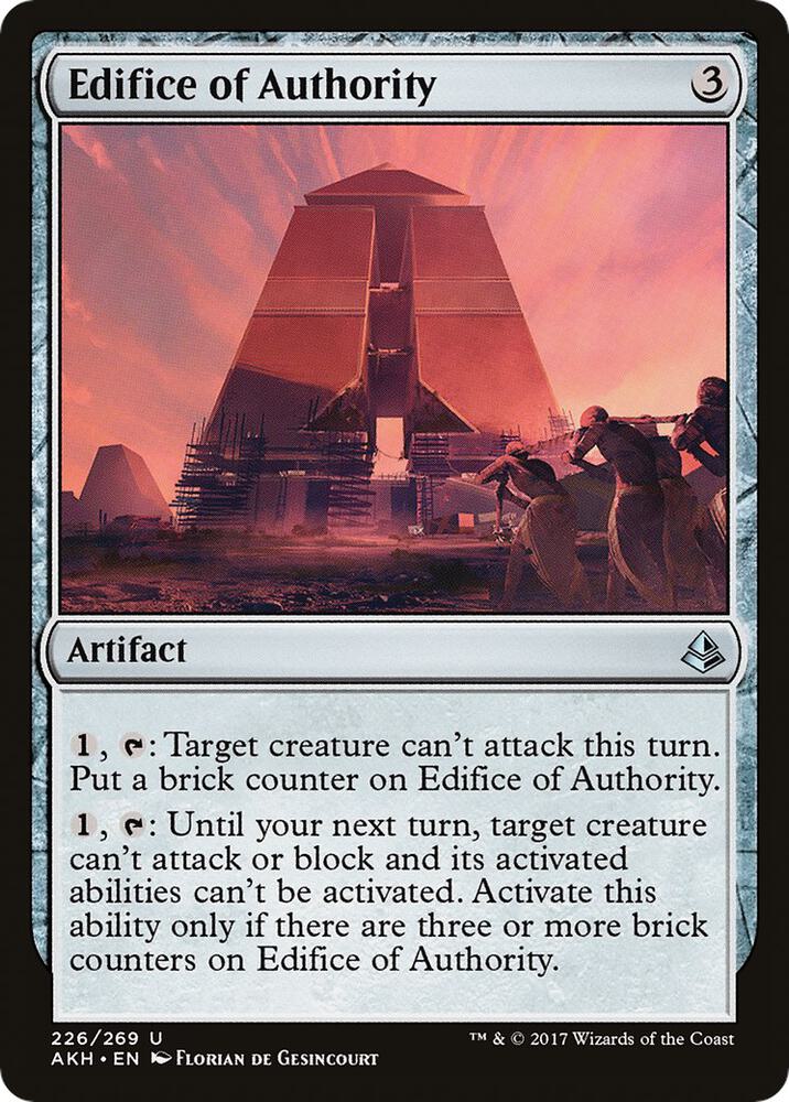 Edifice of Authority - Amonkhet - Magic: The Gathering - TCGplayer.com