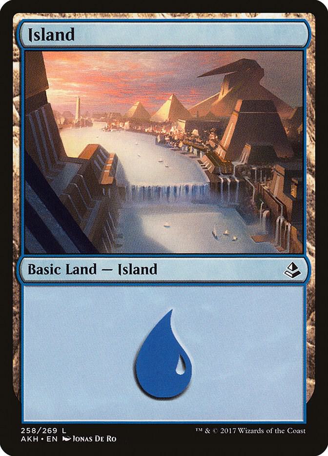 Island (258) 258 card