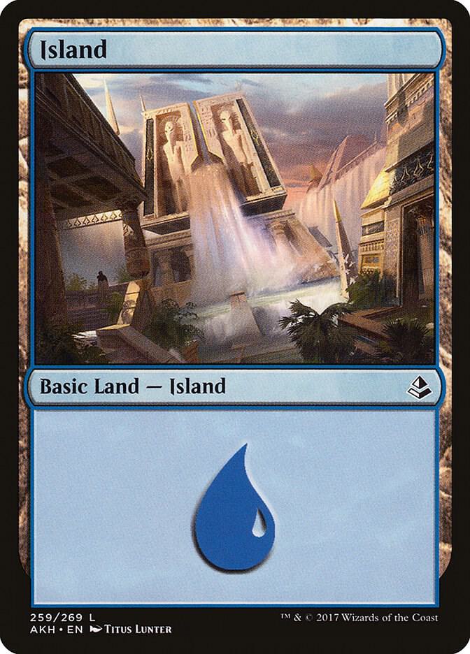 Island (259) 259 card