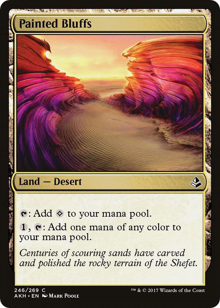 Painted Bluffs - Amonkhet - Magic: The Gathering - TCGplayer.com
