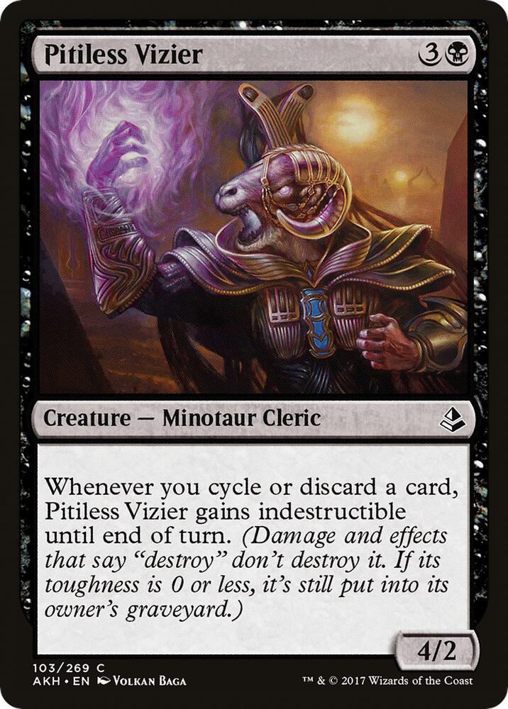 Pitiless Vizier - Amonkhet - Magic: The Gathering - TCGplayer.com