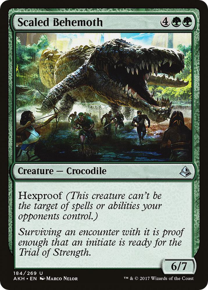 Scaled Behemoth 184 card