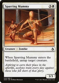 Sparring Mummy - Amonkhet - Magic: The Gathering card