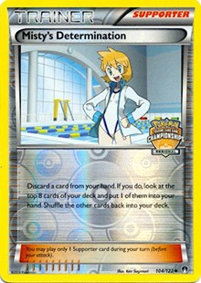 Misty's Determination - 104/122 (Regional Championships) #104/122 from League & Championship Cards Pokemon card image