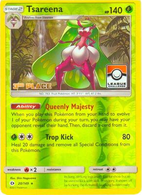 Tsareena - 20/149 (League Challenge) [3rd Place]