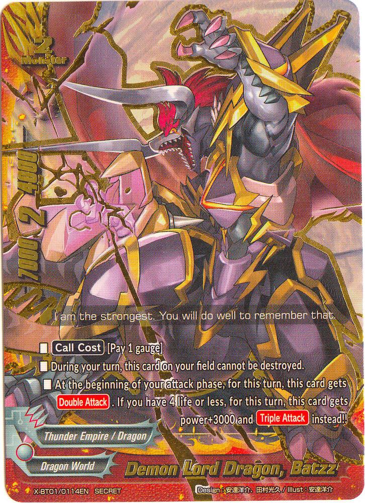 Demon Lord Dragon, Batzz (Secret) - The Dark Lord's Rebirth
