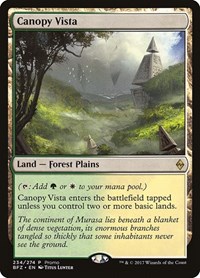 Canopy Vista (Standard Showdown Promos)