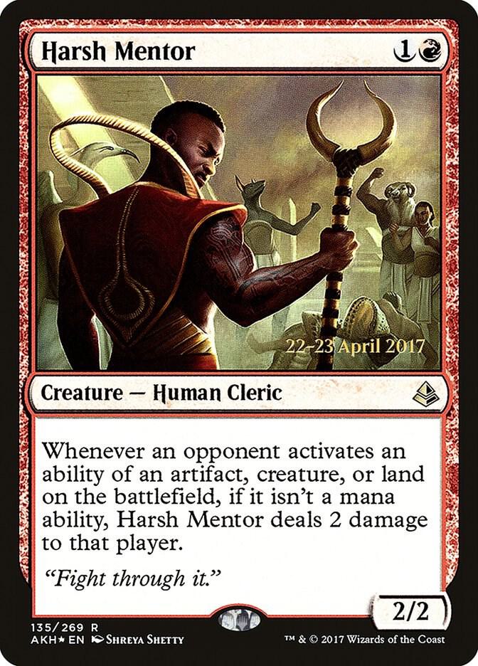Harsh Mentor #135s — Amonkhet Promos