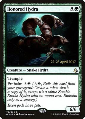 Honored Hydra #172 – Prerelease Cards (Rare)