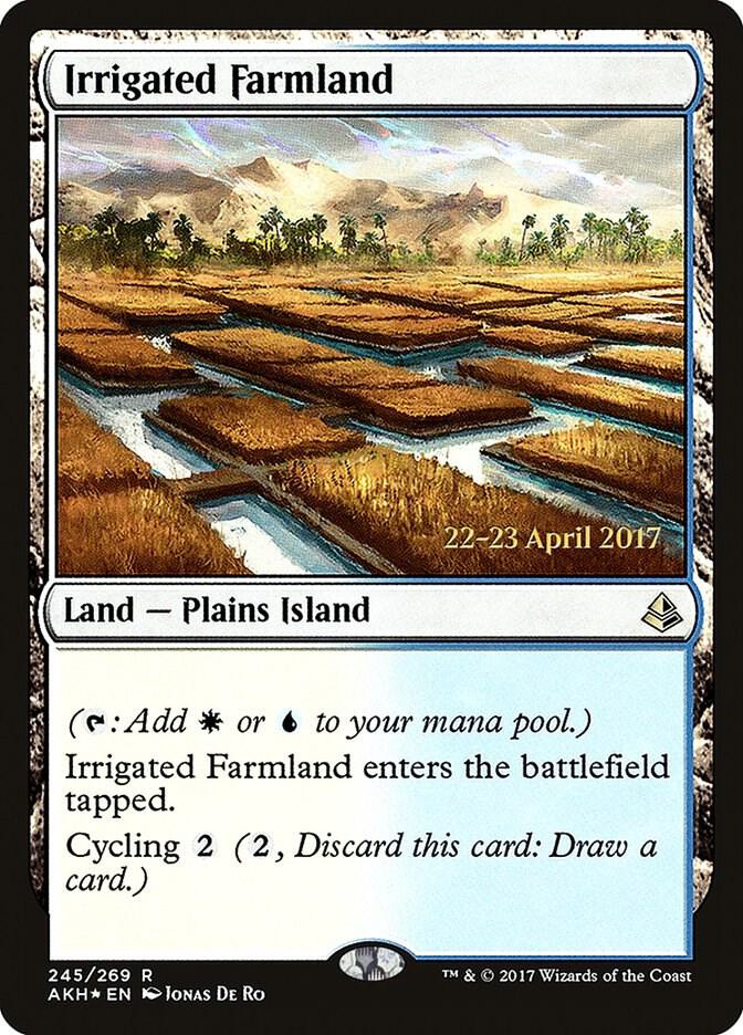 Irrigated Farmland #245s — Amonkhet Promos