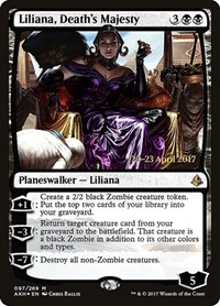 Liliana, Death's Majesty (Prerelease Cards)
