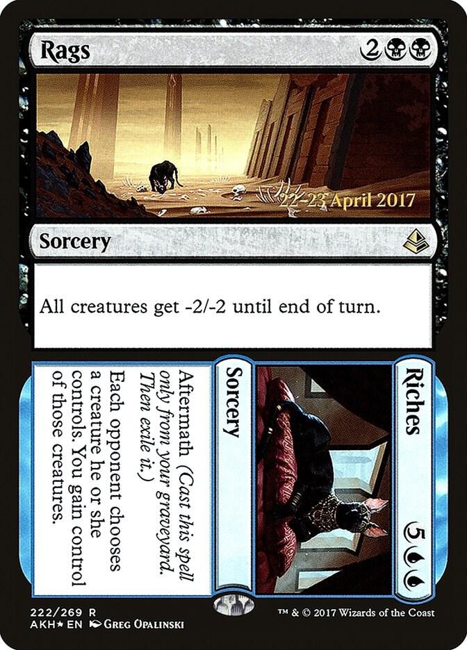 Rags // Riches #222s — Amonkhet Promos