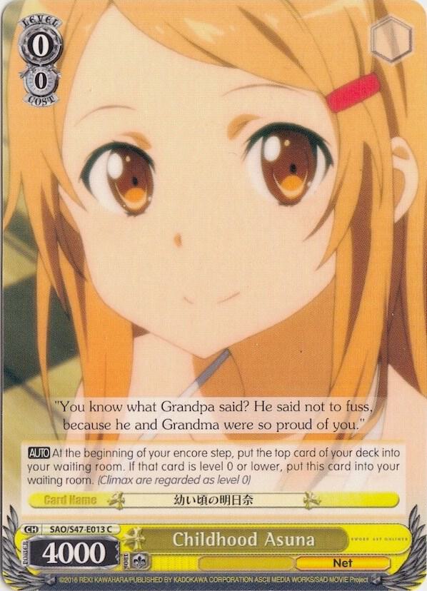 Childhood Asuna