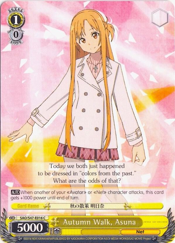 Autumn Walk, Asuna