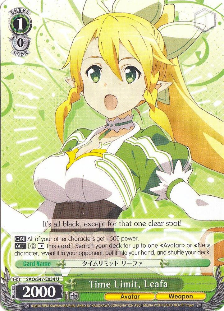 Time Limit, Leafa