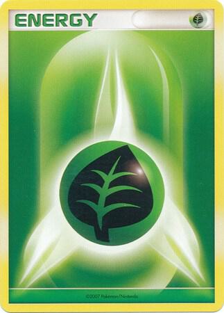 Grass Energy (2007 Unnumbered D/P Style Non-Holo)  from League & Championship Cards