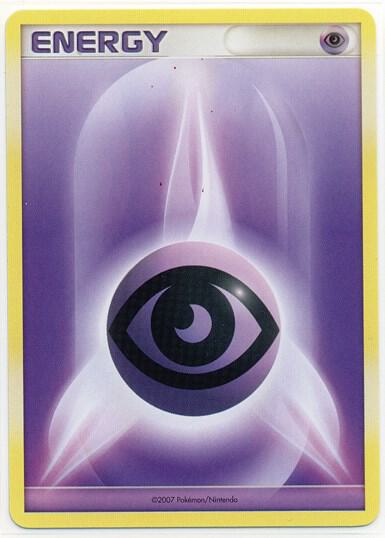 Psychic Energy (2007 Unnumbered D/P Style Non-Holo)  from League & Championship Cards