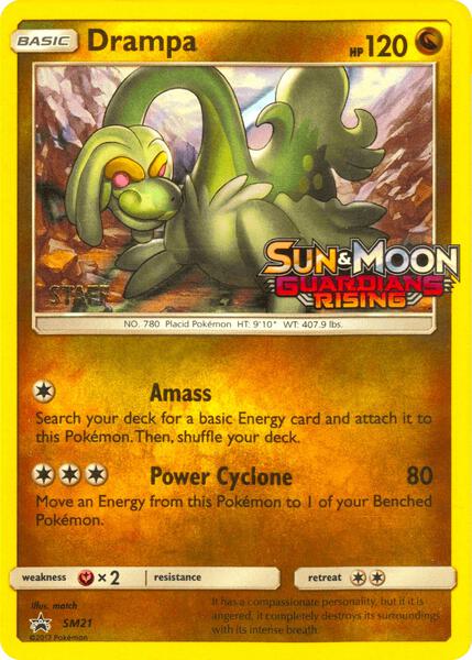 Drampa - SM21 (Prerelease) [Staff]
