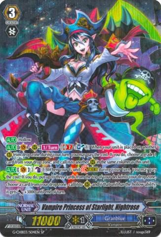 Vampire Princess of Starlight, Nightrose (SP) - G-CHB03: Rummy