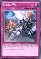 Yu-Gi-Oh! Karte „Zefra War“ – MACR-EN077 Common Aus Maximum Crisis Unlimited Edition