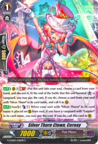 Silver Thorn Clown, Cernay