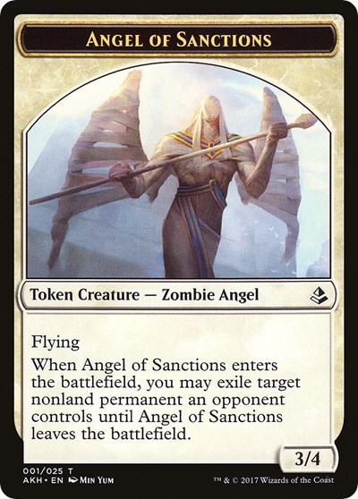 Angel of Sanctions // Drake Double-Sided Token