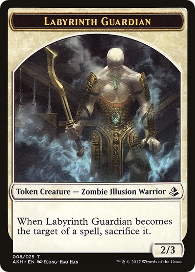 Labyrinth Guardian // Insect Double-Sided Token