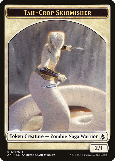 Tah-Crop Skirmisher // Cat Double-Sided Token