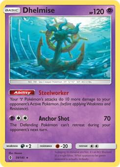 Dhelmise - 59/145 (SM Guardians Rising) 059/145 from Deck Exclusives