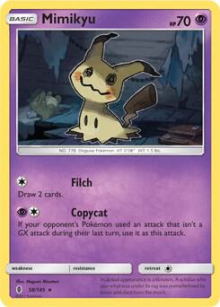 Mimikyu - 58/145 (SM Guardians Rising) 058/145 from Deck Exclusives