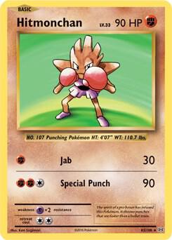 Hitmonchan - 62/108 (XY Evolutions) 062/108 from Deck Exclusives