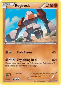 Regirock - 40/98 (XY Ancient Origins) 040/098 from Deck Exclusives