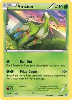 Virizion 012/098 from Deck Exclusives
