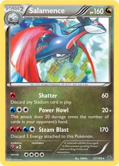 Salamence 057/108 from Deck Exclusives