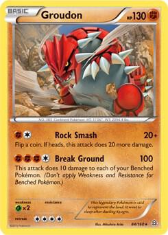 Groudon - 84/160 (XY Primal Clash) 084/160 from Deck Exclusives